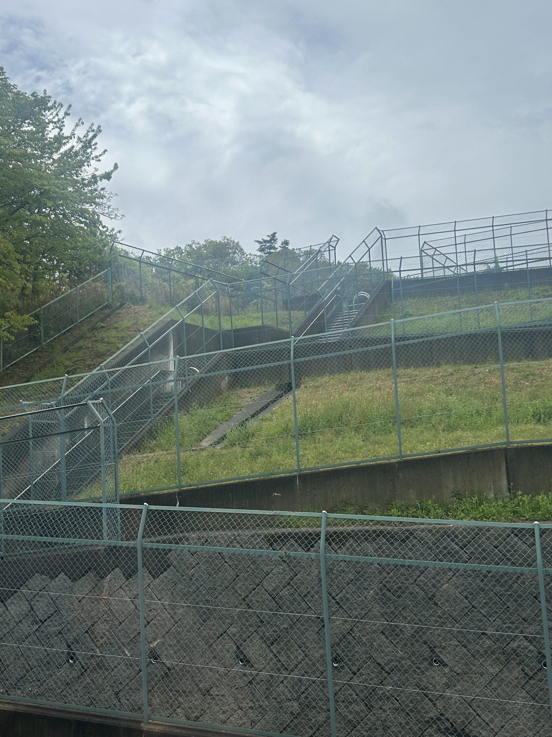 敷地内の高低差