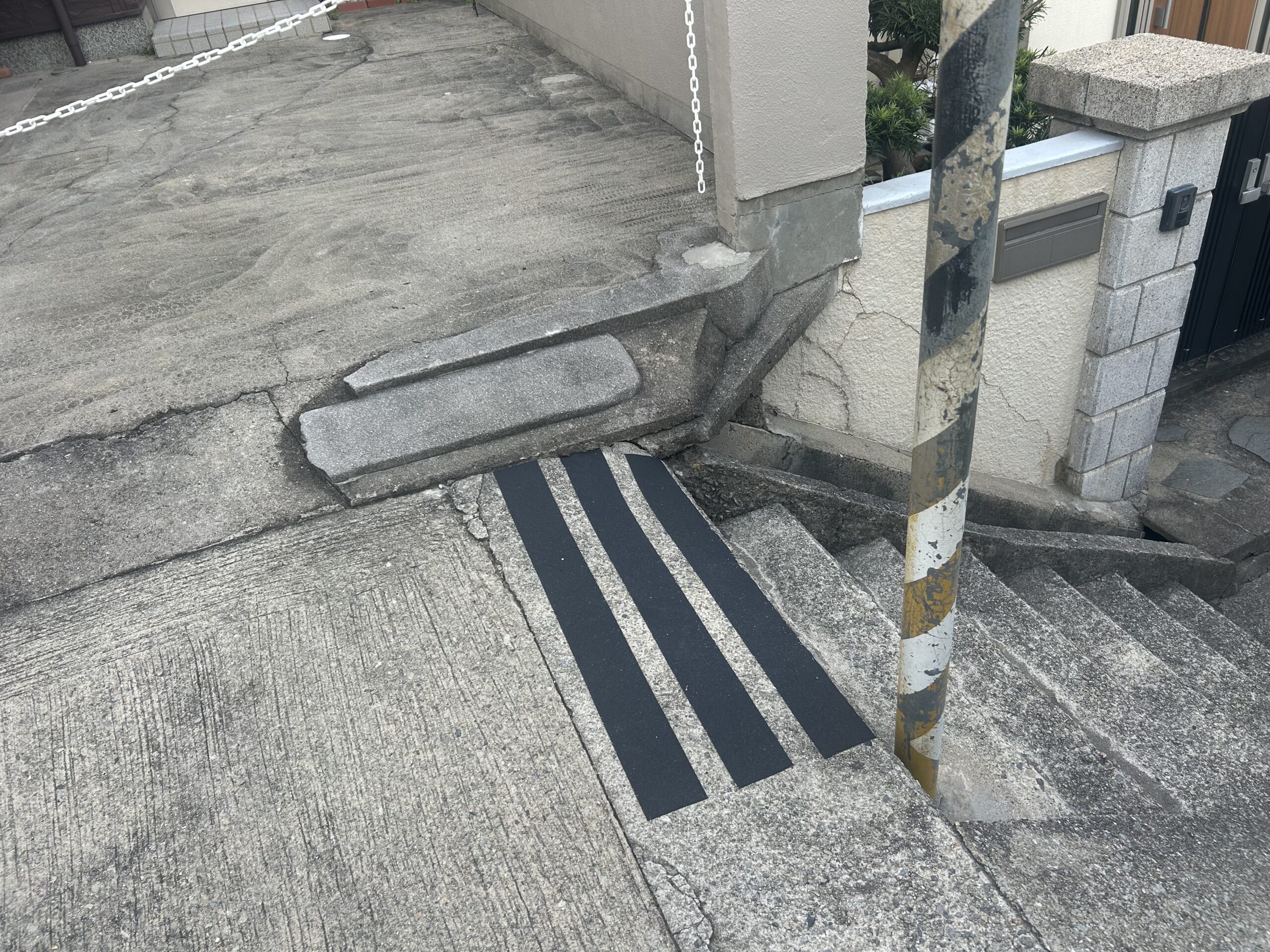 西大池階段（改善後）