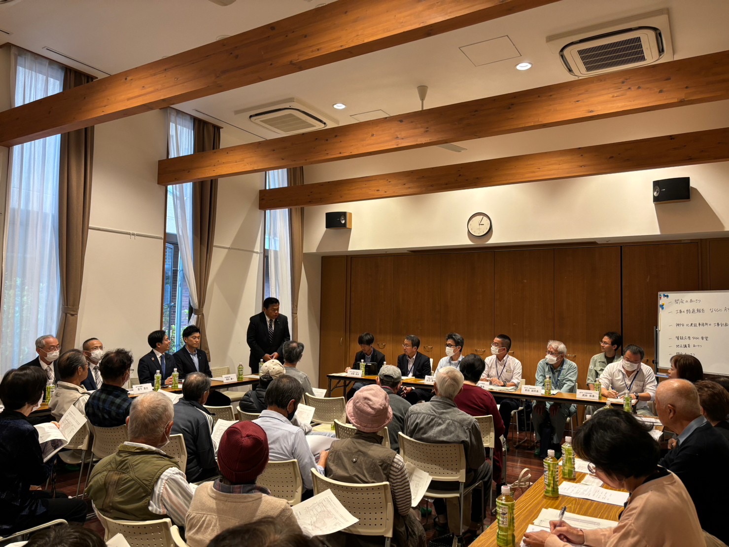 急傾斜地崩壊防止工事後の安全課題を国・県・市の連携で解決｜安全柵・ガードレール設置完了［神戸市北区］神戸市会議員 堂下豊史