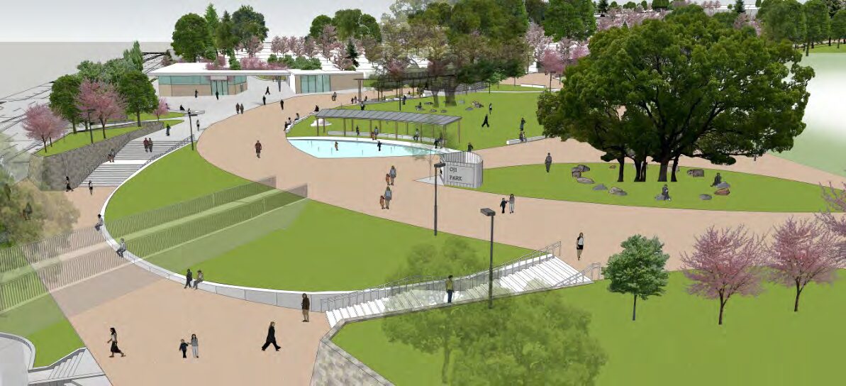 王子公園再整備事業基本設計(東エリア)公表［神戸市北区］神戸市会議員 堂下豊史